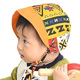 (カジュアルボックス)CasualBox ベビー Hikara ボンネット キャップ フリーサイズ ベビー帽子 新生児 Chamr チャーム(【B】おれんじ)