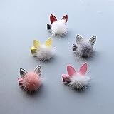 BIANHUAN ヘアピン アクセサリー 10点セット 5色 うさ耳 ウサミミ うさ耳 ヘアクリップ カラフル 子供 髪飾り 髪留め 王冠 可愛い リボン 子供も通用 キッズ 髪留め ヘアバンド ヘア