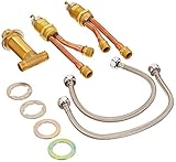 Delta R26065 3-Hole Roman Tub - Rough-In Kit Only, Chrome by DELTA FAUCET