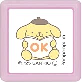 こどものかお スタンプ Nサンリオキャラクターズミニポンスタンプ ポムポムプリン/OK 2415-012