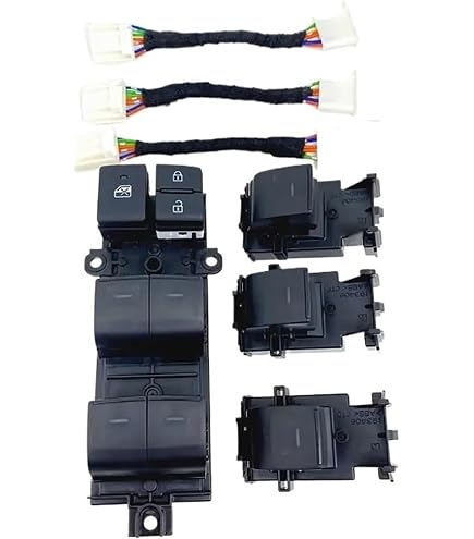 Amazon.co.jp: パワーウィンドウスイッチ ホワイトライト付き LED