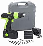 Kawasaki 840051 Black 19.2-Volt 20-Piece Cordless Drill Kit [並行輸入品]