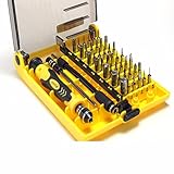 Vuage(TM) [スーパーお買い得情報]プレシジョン45は、修復電話のツールを開く1つの電子トルクスミニマグネットドライバーツールセットのハンドツールキットで