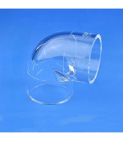 Amazon.co.jp: 16~50mm アクリル 90° エルボ 透明チューブ継手 水槽用