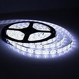 inverlee 12 V 5 M SMD 3528 300led非防水柔軟暖かいクールホワイトフェアリーストリップライト