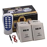 BQLZR 12 V 2 ch RF 433 MHzワイヤレスリモート制御リレースイッチ自動ロック式Inching for電動ゲートガレージドアウィンドウライトホームAlertor 1 BQLZRN2