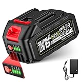 UPF マキタ 互換 バッテリー 18V/21V 3000mAh 長時間作業可能 充電式 リチウムイオン電池 LED電池残量表示 互換 マキタ 18V バッテリー 21V マキタ電動工具用 多数保護機能搭載 小型 軽量 充電器付き PSE認証済み