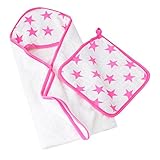 エイデンアンドアネイ / Aden+Anais Hooded towel stes 3037 (カラー：Fluro pink)
