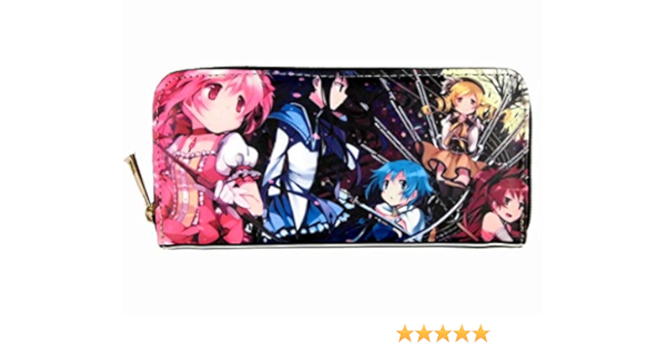 Amazon 魔法少女まどか マギカ まどマギ キャラクター集合ver 長財布 ウォレット アニメ 萌えグッズ 通販