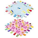 【ノーブランド品】 ソフト　赤ちゃん　幼児　おくるみ　ラップ　ブランケット　敷物　2点セット