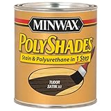 Minwax 61360 1 Quart Tudor Polyshades Satin Wood Stain [並行輸入品]