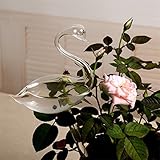 Liebeye 自動散水ボトル 鉢花・観葉植物の自動給水器 園芸 用 給水 キャップ　野菜 植物 留守用　キノコ形 可愛い 直径7cm長さ10cm高さ27cm　 白鳥