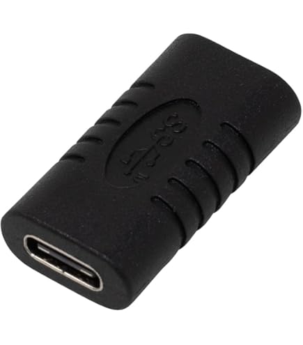 USB C 中継アダプタ メス to メス USB Type C USB中継アダプタ [USB-C メス－メス USB-C /充電 /転送 /USB Power