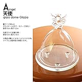 ガラスドームGRAZIA（グラッツィア）プリザーブド用 花器 (天使)