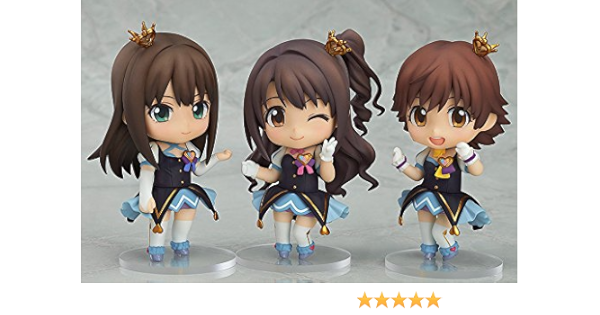 Amazon ねんどろいどこ で シンデレラガールズ 凛 卯月 未央セット 全高約10cm Abs Pvc製 塗装済み可動フィギュア フィギュア ドール 通販