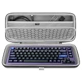 Geekria 68キーキーボードケース 65%キーボード用ハードシェルトラベルキャリーバッグ RK ROYAL KLUDGE R65 / RK68、Keychron K6 / K6 Pro / Q2 / Q2 Max / V2、Nuphy Halo65 HE / BH65に対応