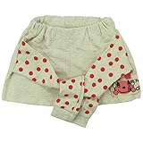 CHILD CHAMP(チャイルド チャンプ) 薄手ミニ裏毛袖巻きスカート 95cm /ベージュ NO.C-86151452