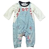 《秋冬春対応》SHORH KID'S(ショーキッズ) T/Cミニ裏毛サロペットロンパス 70cm/アイボリー NO.SD-72473