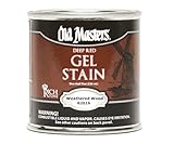 古いMasters 82016 Gel Stain、風化木製、One Half Pint
