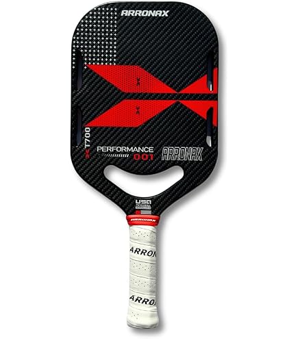 ピックルボール パドル カーボンファイバー 熱成形 エッジレス 山岳 Amazon | ピックルボールパドル、カーボンファイバーピックル