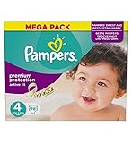 パンパースアクティブフィットサイズ4メガは78おむつ箱 (Pampers) (x6) - Pampers Active Fit Size 4 Mega Box 78 Nappies (Pack of 