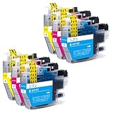 【EasyECO】ブラザー用 LC3111-4PK 互換インクカートリッジ カラー 3色セット×2（C×2/M×2/Y×2 合計6本）純正と併用可能 大容量/最新ICチップ搭載/残量表示/個包装 対応機種:DCP-J572N DCP-J577N DCP-J582N DCP-J587N DCP-J972N DCP-J973N DCP-J978N DCP-J981N DCP-J982N など
