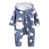 ロンパース 赤ちゃん着ぐるみ フード付き カバーオール 新生児 厚手 90cm アウターウェア 防寒着 出産祝い hibote