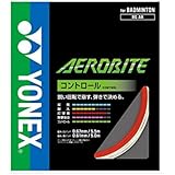 YONEX(ヨネックス) バドミントン ストリング エアロバイト ホワイト×レッド BGAB-114
