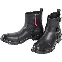 DEGNER HS-B9 レザーエンジニアブーツ バイクブーツ ブルー HS-B9 レザーエンジニアブーツ | DEGNER