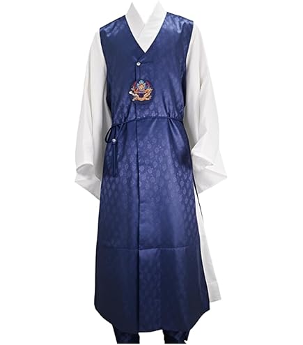 Amazon.co.jp: 韓国民族服 韓服 メンズ スーツセット パジチョゴリ 龍