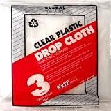 Premierペイントローラー19040プラスチックドロップ布、9-feet by 12-feet