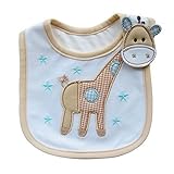 DZT1968? Giraffe Baby Cotton Feeding Smock Bibs Burp Cloth Towel (1~2 Years) by DZT1968