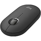 ロジクール ワイヤレスマウス PEBBLE MOUSE2 M350sGR 薄型 静音 Bluetooth Logi Bolt マウス 無線 ワイヤレス 左右対称 Easy-Switch 4000dpi 電池寿命24ケ月 windows mac Chr