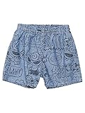 (マイファーストヒステリック) MY FIRST HYSTERIC HYSTERIC FUN TIME総柄シャンブレーショートパンツ 90cm インディゴ