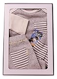 yuga☆【箱入り】「コンビ・Tシャツ 90cm + バルーン・パンツ 90cm 2点セット グレー」 オーガニックコットン100% 天然染め ベビー 服 子ども服 キッズ 女の子 男の子 兼用 Tシ