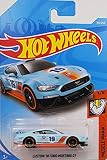 Hot Wheels Muscle Mania Series 3/10 Custom '18 Ford Mustang GT 180/250 Long Card, Blue