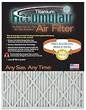 Accumulairチタン14 x 36 x 113.5 X 35.5 )高効率Allergen Reductionエアフィルタ/ Furnaceフィルタ( 6パック)