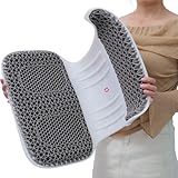 Hirashinn 姿勢矯正椅子 超大型プラス 冷感TPE新素材 高反発ゲルクッション 洗える 200kg耐荷重 腰痛 骨盤サポート