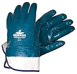 Memphis Glove 9761 Predator Nitrile Gloves (Fully Coated) (12 Pair) by MCR Safety