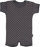 Anna Nicola(アンナニコラ) 水玉半袖ボディショート (80cm, グレー)