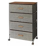布製チェスト MFB60-4GY グレー 4段60W