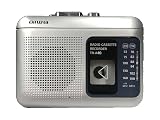 AIWA アイワ ラジオカセットレコーダー 単3形乾電池使用 シルバー TR-A40(S)