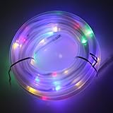 イルミネーションライト 防水 50球 太陽能式 LEDジュエリーライト イルミネーション 飾り 七夕 クリスマスライト 結婚式 パーティー 庭屋外 室内の飾り ミックス