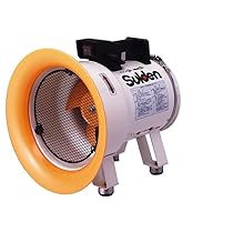 Amazon | スイデン(suiden) 送風機 軸流ファン ハネ200mm 単相100V 低
