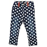 CHILD CHAMP(チャイルド チャンプ) デニムニット星型ポケット星総柄パンツ 90cm /ネイビー NO.C-86143317