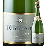 キュヴェ・デ・アンバサダー・ブラン・ド・ブラン コント・ド・ダンピエール NV フランス シャンパーニュ シャンパン・白 辛口 750ml