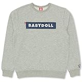 ベビードール デニムロゴトレーナー 大人 男女兼用 M グレー
