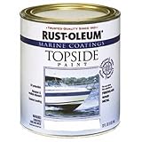 Rust-Oleum 206999 Marine Topside Paint, White, 1-Quart [並行輸入品]
