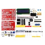Biuuu 0-28V 0.01-2A調整可能なDC調整電源DIYキットLCDディスプレイ付き