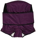 ネトゥル マルチボーダー柄ベルトコントロールマタニティガードル M ブラック 4831